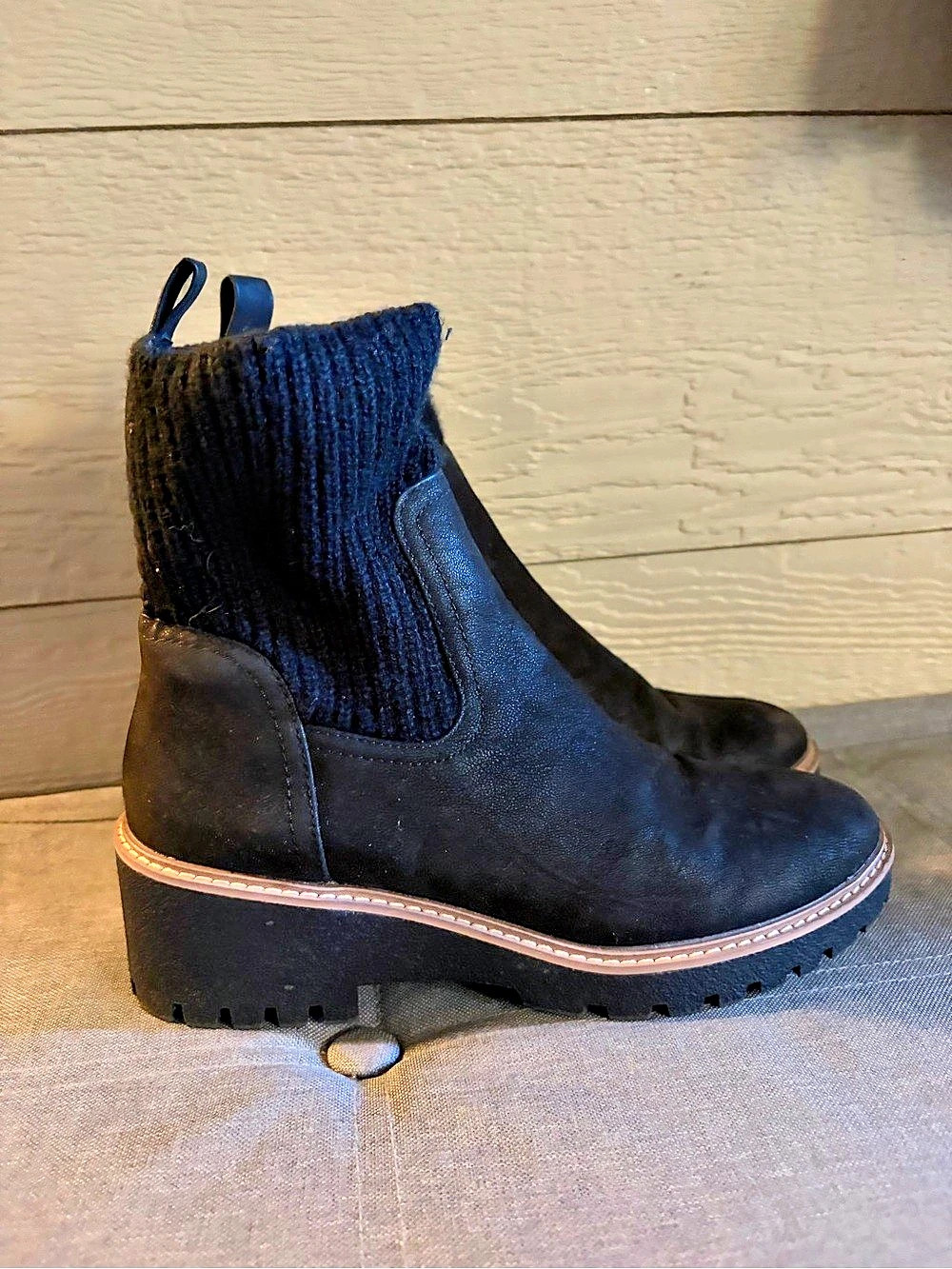 MIA Black Ankle Boots